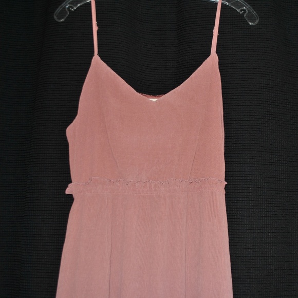 NWOT Sweet Wanderer Rose Pink Boho Maxi Dress - Picture 3 of 5